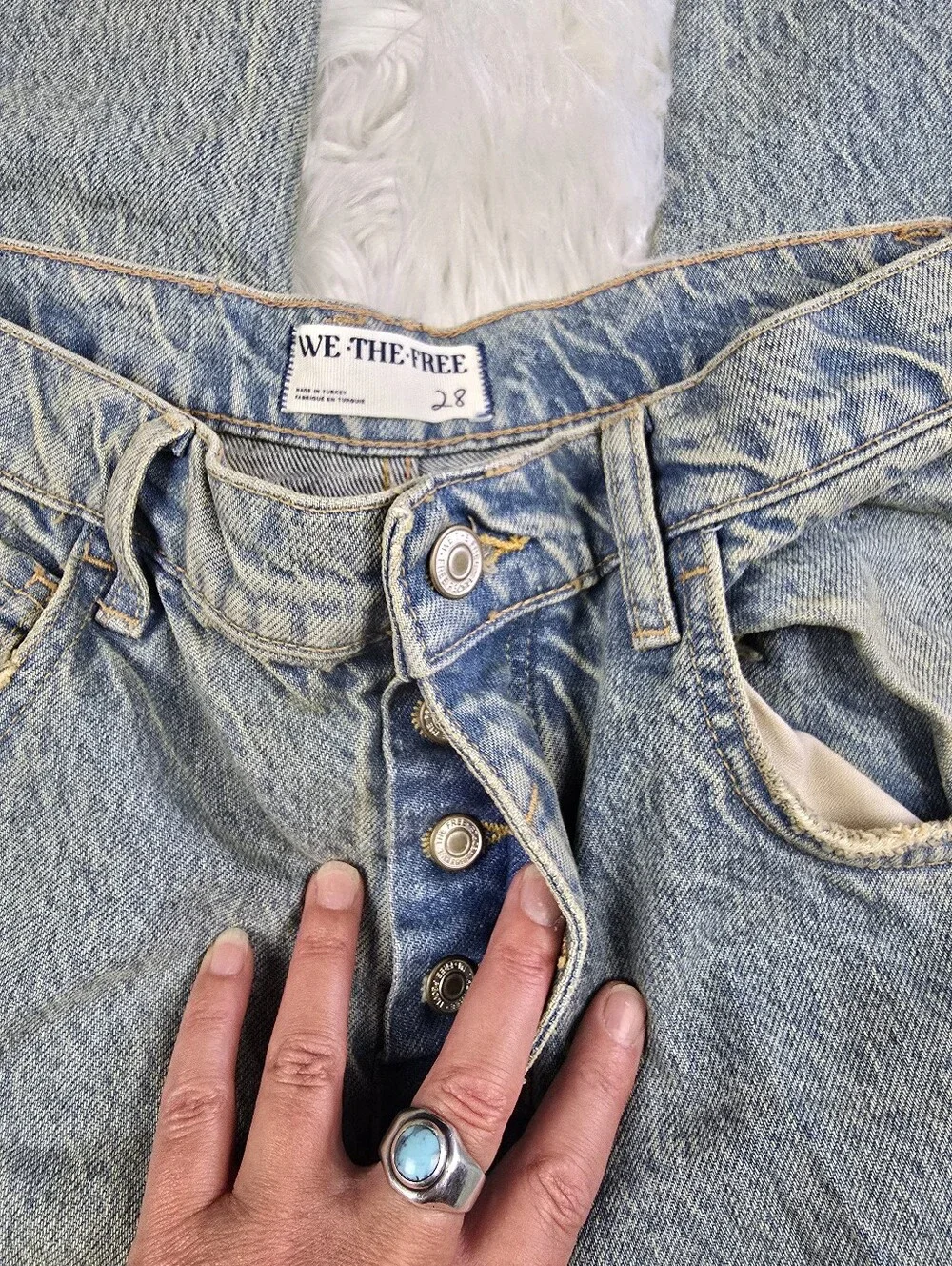 We The Free Star Barrel Jeans 28
